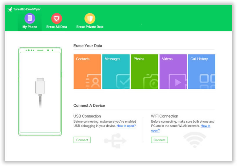 Safewiper iOS Eraser maninterface