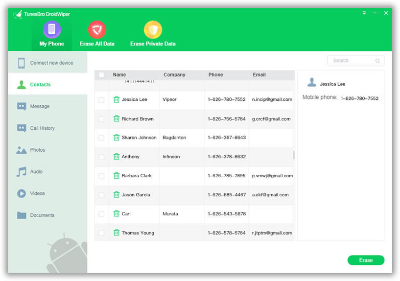 erase data from iPhone, iPad and iPod