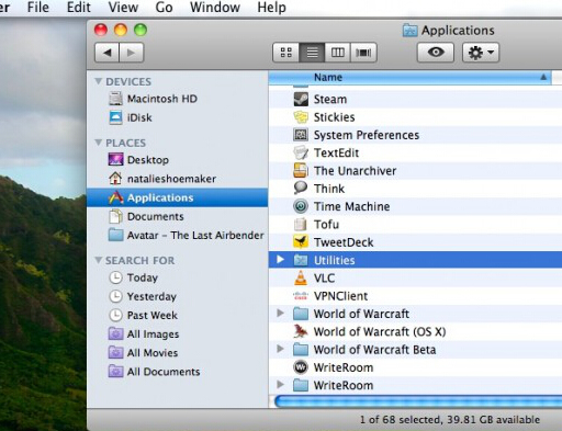 format Macbook pro